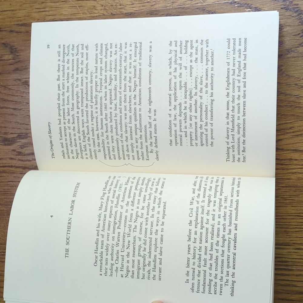 Vintage 70s Slavery A Comparative Perspective Paperback Nonfiction Book - Picture 16 of 17